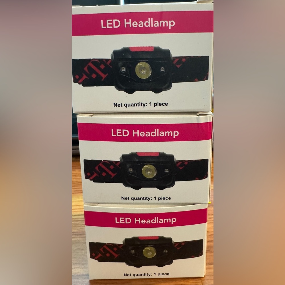 3 LED Headlamps